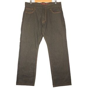 COOGI Australia Men's Denim Jeans Embellished Pockets Tri Nations Size 38x32‎